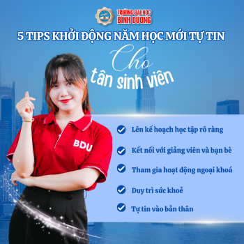 Tips khởi động năm học mới tự tin cho tân sinh viên